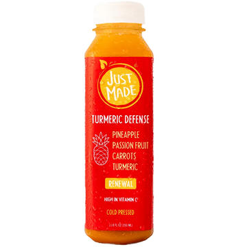 Just Made Turmeric Defense Renewal Cold-Pressed Juice