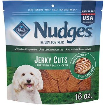 Blue Buffalo Nudges Jerky Bites Dog Treats - Chicken