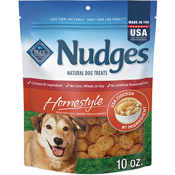 Blue Buffalo Nudges Homestyle Dog Treats - Chicken