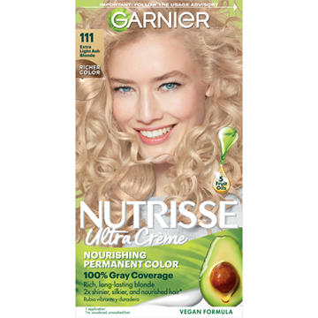 Garnier Nutrisse Nourishing Hair Color Creme - 111 Extra Light Ash Blonde