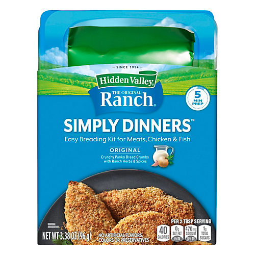 Hidden Valley Simply Dinners Breading Prep Kit, 3.38 oz - Kroger