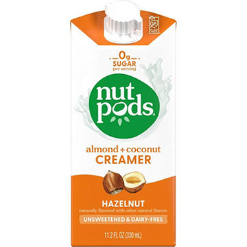 Nutpods Hazelnut Dairy Free Liquid Coffee Creamer