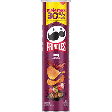 Pringles BBQ Potato Crisps Chips - Party Stack