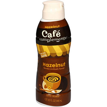 Cafe Complements Liquid Coffee Creamer - Hazelnut 
