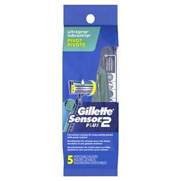 Gillette Sensor2 Plus Pivoting Head Disposable Razors