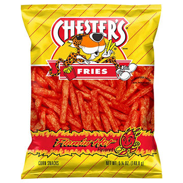 Chester's Flamin' Hot Fries Corn Snacks