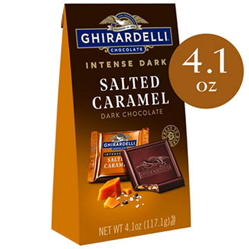 Ghirardelli Salted Caramel Intense Dark Chocolate Squares