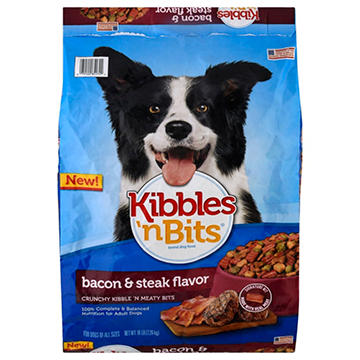 Kibbles 'n Bits Bacon & Steak Dog Food