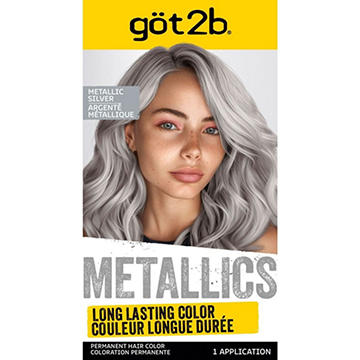 Got2b Metallics Permanent Hair Color - M71 Metallics Silver