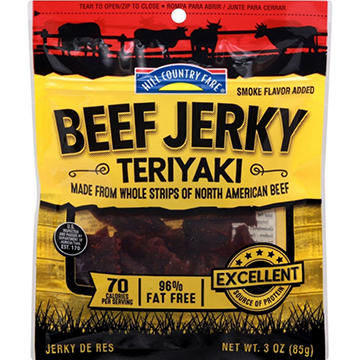Hill Country Fare 11g Protein Teriyaki Beef Jerky