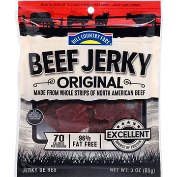 Hill Country Fare 10g Protein Original Beef Jerky