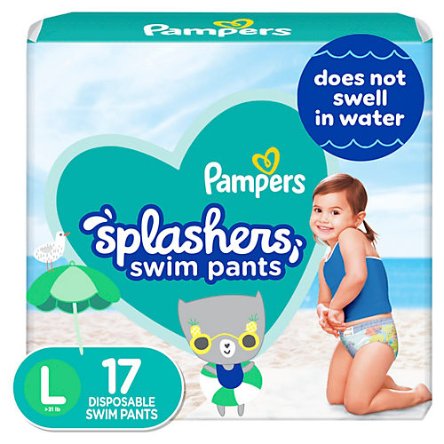 Pampers Splashers Baby Shark Size 3-4 Swim Nappies 12 Pack - Tesco