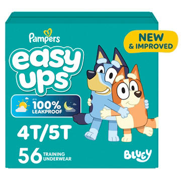 Pampers Easy Ups Bluey Training Underwear - Size 6 (4T-5T)