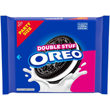 OREO Double Stuf Chocolate Sandwich Cookies - Party Size