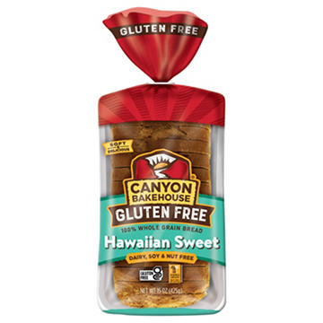 Canyon Bakehouse Gluten Free Hawaiian Sweet Sliced Bread