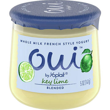 Yoplait Oui Key Lime French Style Yogurt