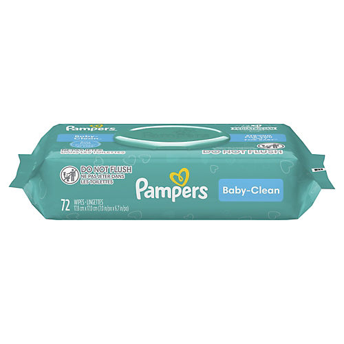 Pampers Aqua Pure Wipes - Toallitas húmedas de algodón para bebés a base de  agua, 2x48 uds.