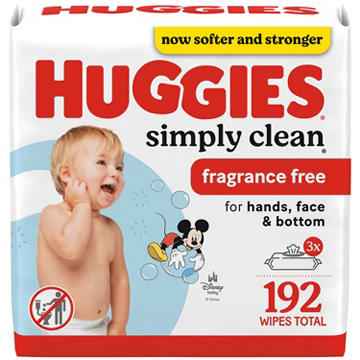 Huggies Simply Clean Baby Wipes - Unscented, 3 pk