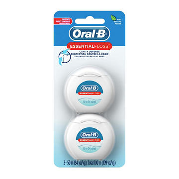 Oral-B EssentialFloss Cavity Defense Dental Floss - Mint