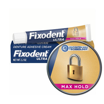 Fixodent Ultra Max Hold Denture Adhesive Cream