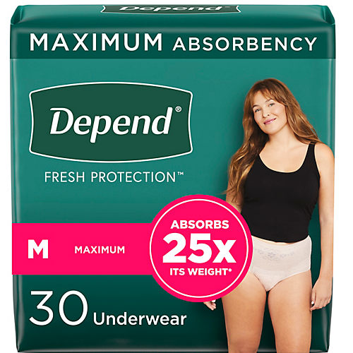Washable Women's Incontinence panties- Maximum Absorbency