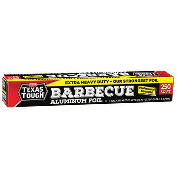 H-E-B Texas Tough Extra Heavy Duty BBQ 18" Aluminum Foil