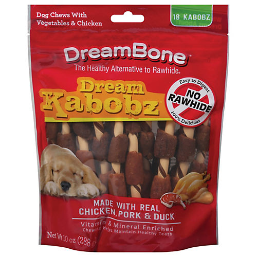 Dreambone vegetable and 2024 chicken dog chews