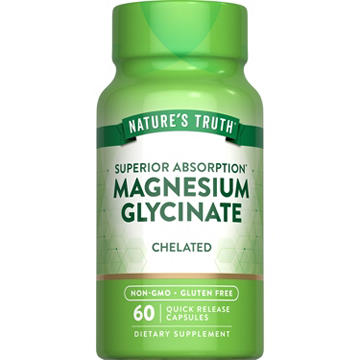 Nature's Truth Magnesium Glycinate Capsules - 200mg