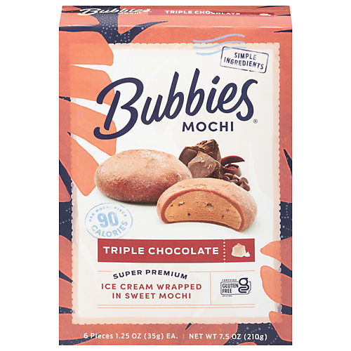 Bubbies Mochi Ice Cream, Strawberry