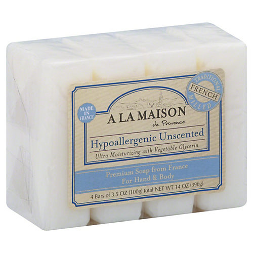 A La Maison Unscented Bar Soap - Shop Hand & Bar Soap at H-E-B