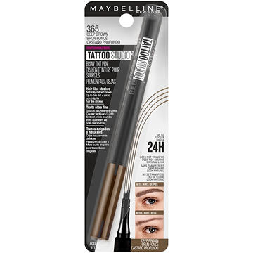 Maybelline TattooStudio Brow Tint Pen, Deep Brown