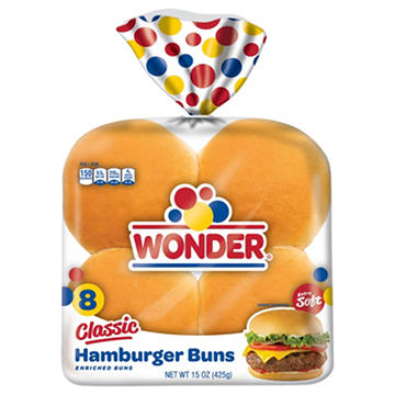 Wonder Hamburger Buns