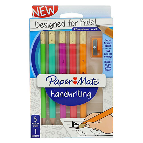 Paper Mate Designed For Kids Wooden Pencils - Shop Pencils at H-E-B