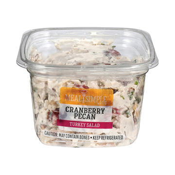 Meal Simple by H-E-B Cranberry Pecan Turkey Salad - Medium