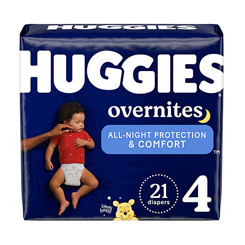 H-E-B Baby Overnight Diapers – Size 7