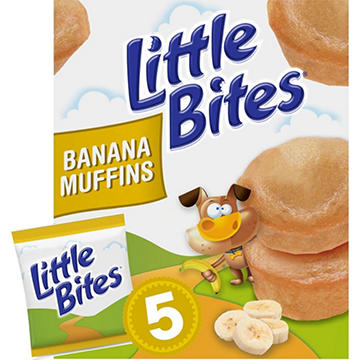 Entenmann's Little Bites Banana Mini Muffins  Packs