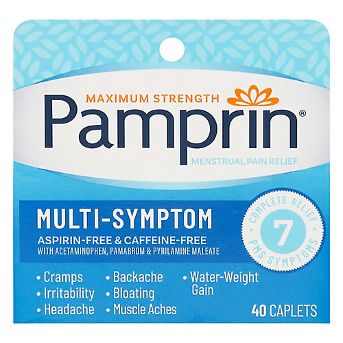 Midol Bloat Relief with Pamabrom Caplets - Shop Medicines & Treatments at  H-E-B
