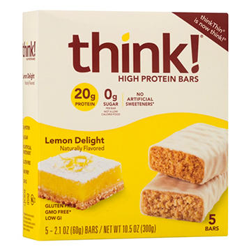 think! 20g Protein Bars - Lemon Delight