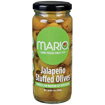 Mario Jalapeno Stuffed Olives