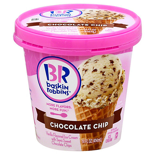 Baskin Robbins Chocolate Chip Ice Cream