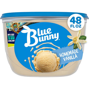 Blue Bunny Homemade Vanilla Frozen Dessert
