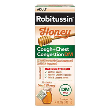 Robitussin Maximum Strength Honey Cough + Chest Congestion