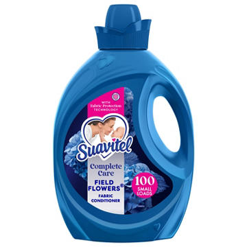 Suavitel Complete HE Liquid Fabric Conditioner, 100 Loads - Field Flowers