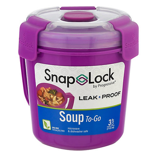 Progressive Snap Lock Dressing To Go Container Set of 4