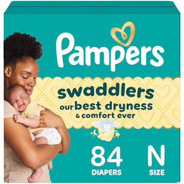 Pampers Swaddlers Baby Diapers - Newborn