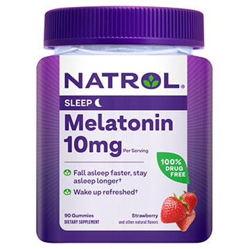 NATROL Melatonin Gummies 10 mg - Strawberry