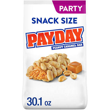 Payday Peanut Caramel Snack Size Candy - Party Pack