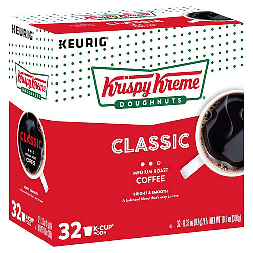 Keurig People Donut Shop Medium Roast Extra Bold Coffee K-Cups - 18 count, 0.39 oz each