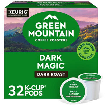 Green Mountain Coffee Dark Magic Dark Roast Single Serve Coffee K Cups