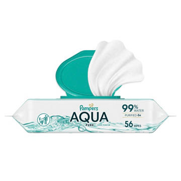Pampers Aqua Pure Sensitive Baby Wipes, 1 pk